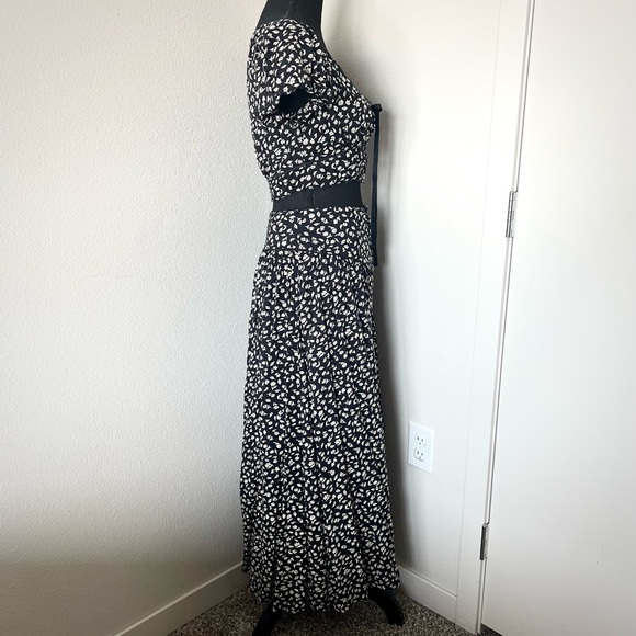 EXC • Free People Easy To Love Set in Black Floral • - Picture 9 of 12
